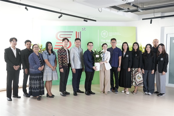 ร่วมงานวันสถาปนาสำนักหอสมุดกลาง